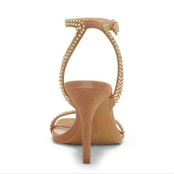 Vince Camuto Saprenda Sandal Amendoa -7.5 - Picture 2 of 8